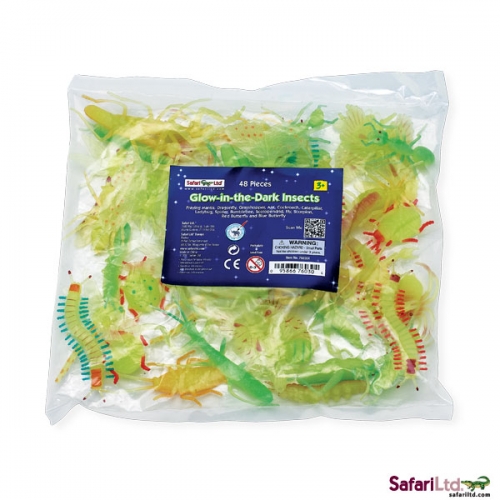 Safari Ltd Glow In The Dark Insect Bulk Bag