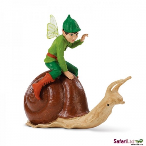Safari Ltd Mythical Ollie on a Snail