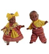 World Dolls - African Pair